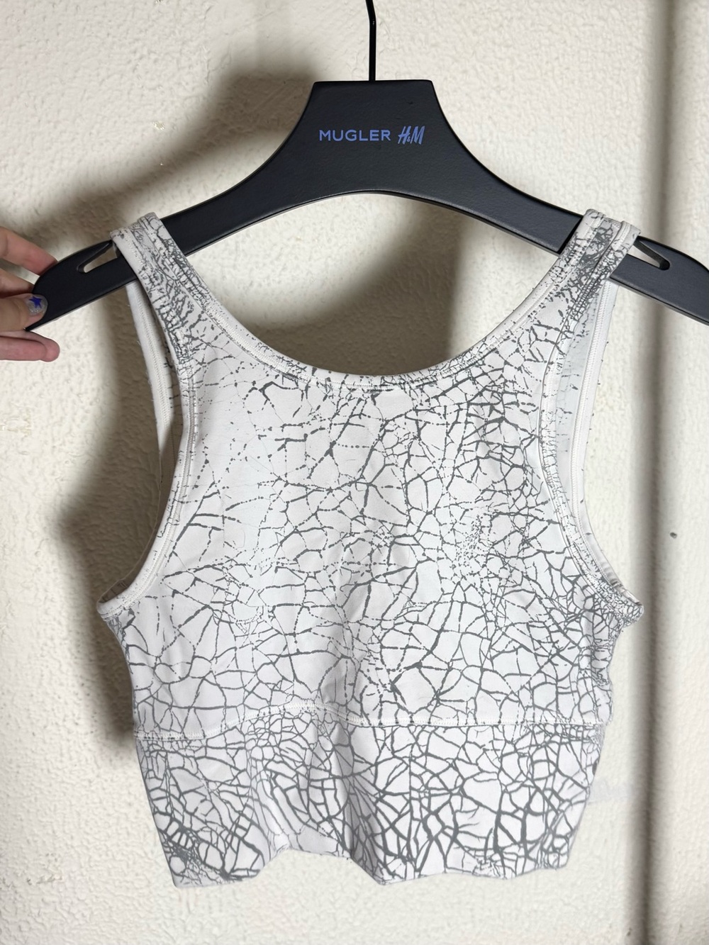 Lululemon Power Pivot Tank Thread Dye Crackle Print